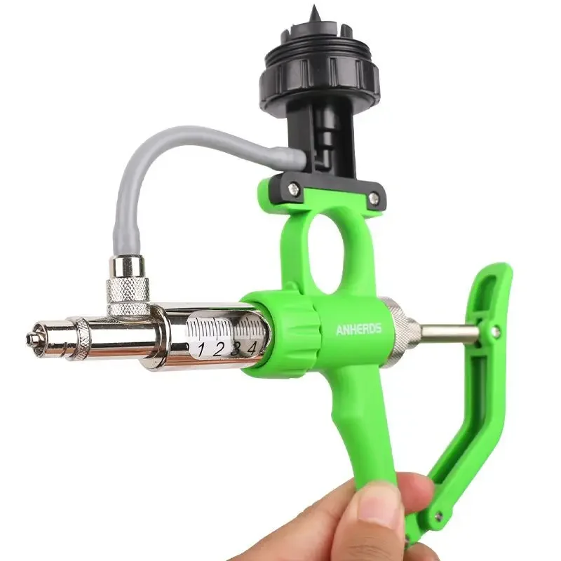 Animal Oil Vaccine 1/2/5ml Continuous Injection Vaccine Set, Three Use Adjustable Syringe, Metal Stainless Steel
Animal Oil Vaccine 1/2/5ml Continuous Injection Vaccine Set, Three Use Adjustable Syringe, Metal Stainless Steel