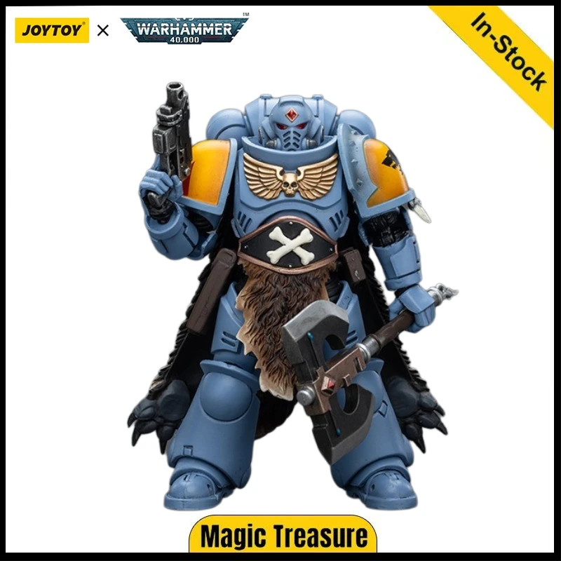 【In Stock】 JOYTOY Warhammer 40K 1/18 Action Figure Space Marines Space Wolves Claw Pack Pack Leader - Logan Ghostwolf Model Toy
【In Stock】 JOYTOY Warhammer 40K 1/18 Action Figure Space Marines Space Wolves Claw Pack Pack Leader - Logan Ghostwolf Model Toy