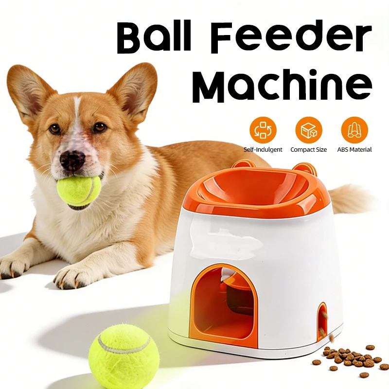 Two-in-One Treat-Dispensing Reward Tennis Ball Machine Dog Toy Interactive Pet Intelligence Training Ball Wholesale Cross-Border
Two-in-One Treat-Dispensing Reward Tennis Ball Machine Dog Toy Interactive Pet Intelligence Training Ball Wholesale Cross-Border