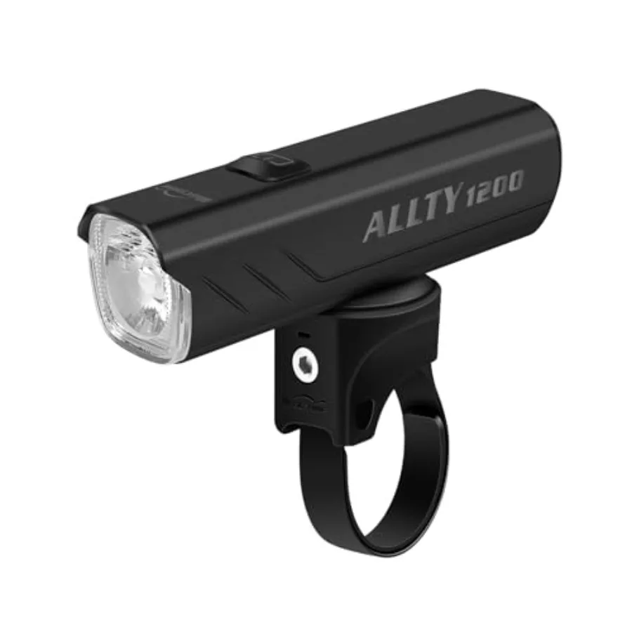 ALLTY 1200 Smart Bike Light 1200 Lumens Ultra Bright Bicycle Headlight, IPX7 Waterproof, 4200mAh USB-C Rechargeable, Anti-Glare
ALLTY 1200 Smart Bike Light 1200 Lumens Ultra Bright Bicycle Headlight, IPX7 Waterproof, 4200mAh USB-C Rechargeable, Anti-Glare