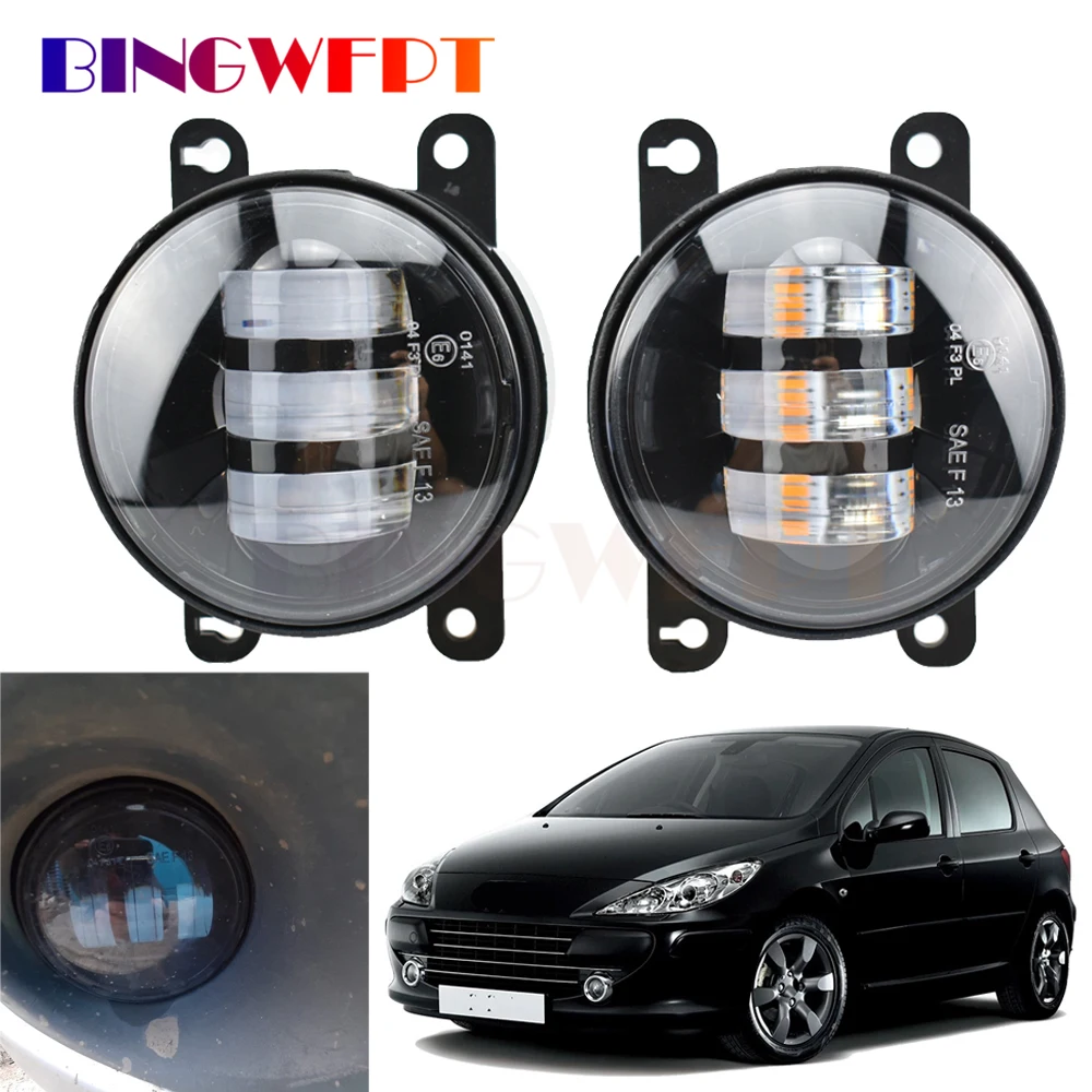 2PCS Fog Light Assembly For Peugeot 307 CC SW Break 2002-2008 Car Front Bumper Fog Lights Fog Lamps LED Fog Lamp DRL H11 12V
2PCS Fog Light Assembly For Peugeot 307 CC SW Break 2002-2008 Car Front Bumper Fog Lights Fog Lamps LED Fog Lamp DRL H11 12V