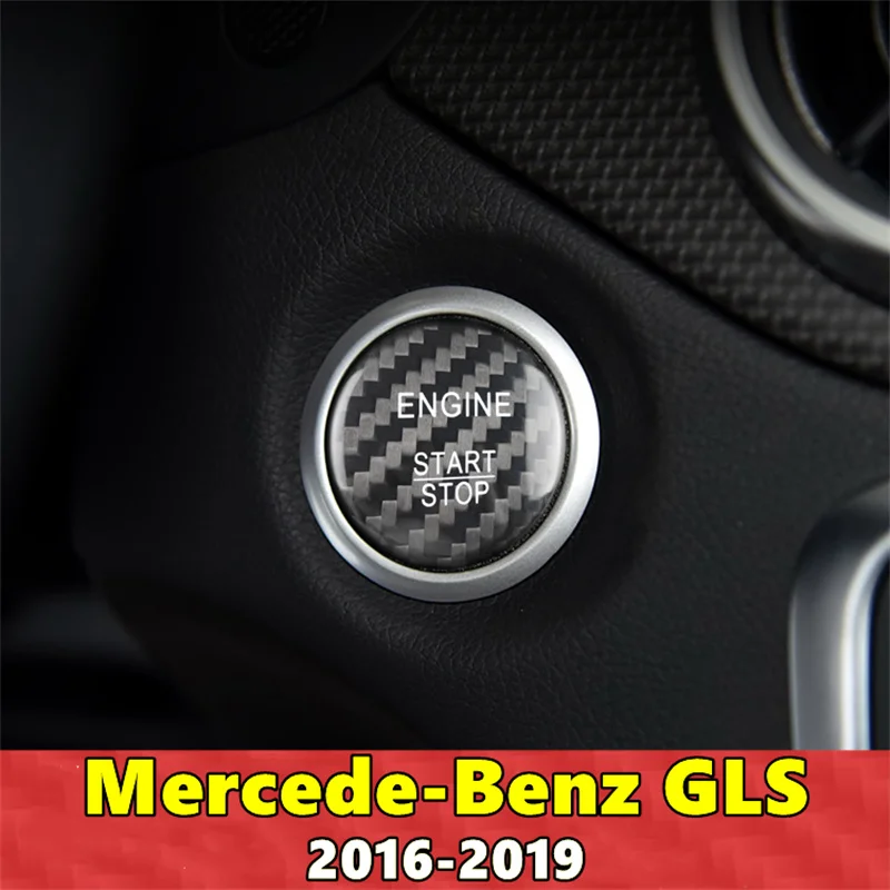 For Mercedes Benz GLS Car Engine Start Stop Button Cover Real Carbon Fiber Sticker 2016 2017 2018 2019
For Mercedes Benz GLS Car Engine Start Stop Button Cover Real Carbon Fiber Sticker 2016 2017 2018 2019