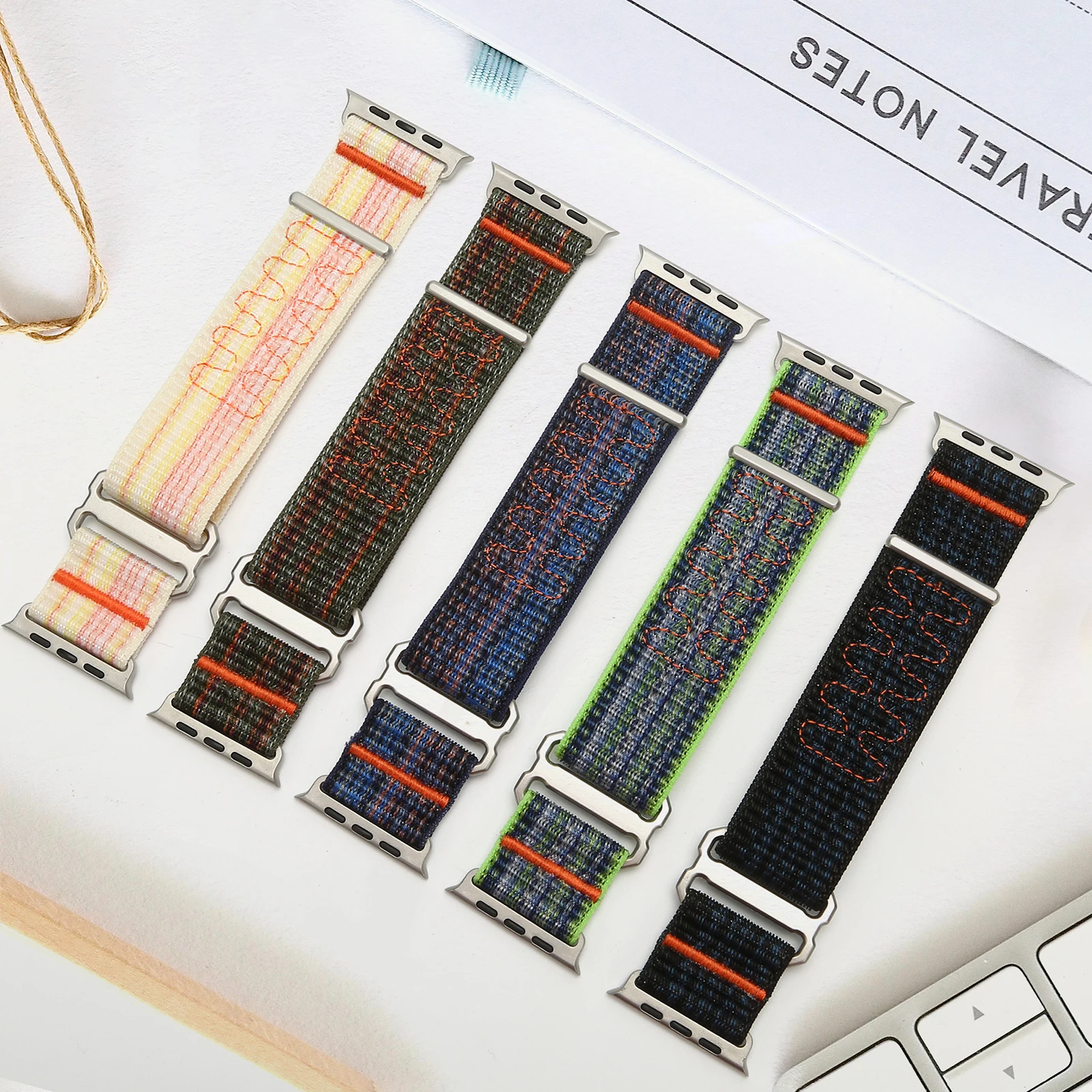 Nylon Straps For Apple Watch ultra 2 band 49mm 46mm 42mm 45mm 41mm 38mm sport Bracelet IWatch Series 10 9 8 7 6 5 3 SE 44mm 40mm
Nylon Straps For Apple Watch ultra 2 band 49mm 46mm 42mm 45mm 41mm 38mm sport Bracelet IWatch Series 10 9 8 7 6 5 3 SE 44mm 40mm
