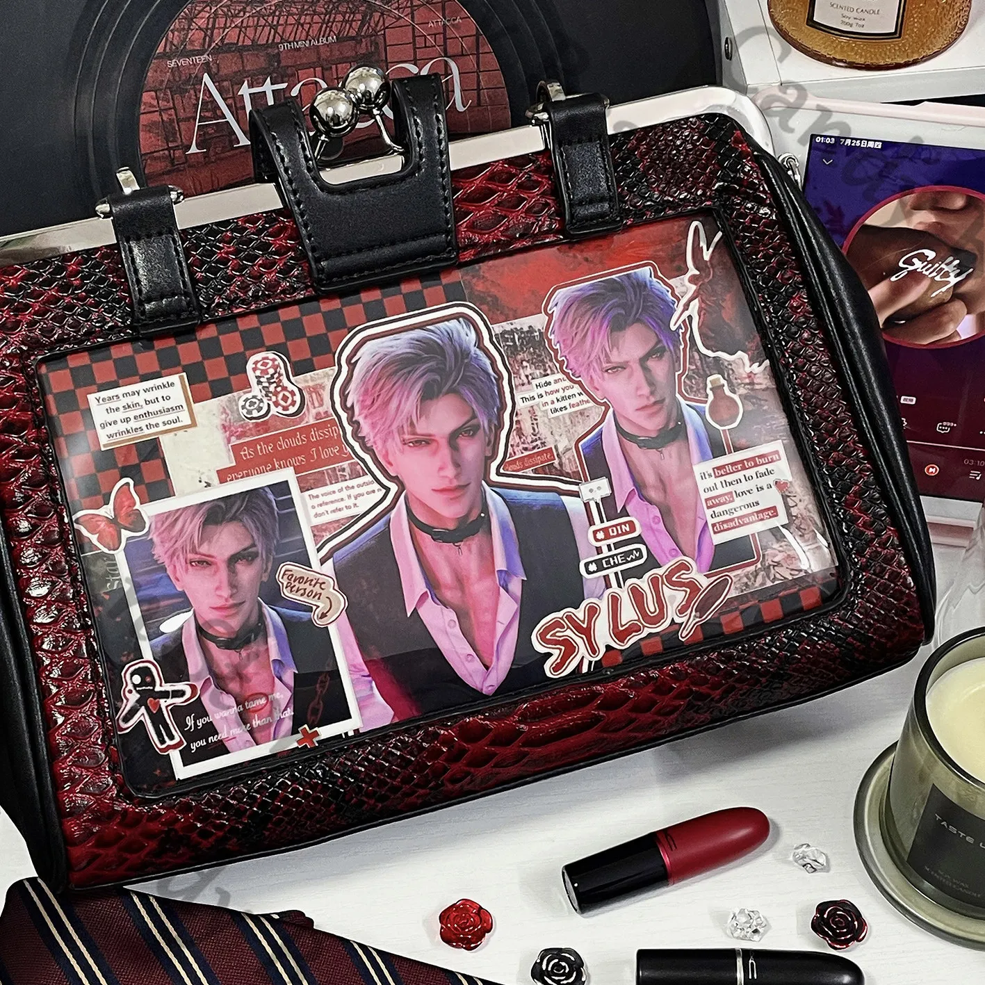 Anime Love and Deepspace Sylus Caleb Rafayel Zayne Xavier Cosplay Ita-bag Handbag Versipacks Cartoon Shoulder Bag Messenger Bags
Anime Love and Deepspace Sylus Caleb Rafayel Zayne Xavier Cosplay Ita-bag Handbag Versipacks Cartoon Shoulder Bag Messenger Bags