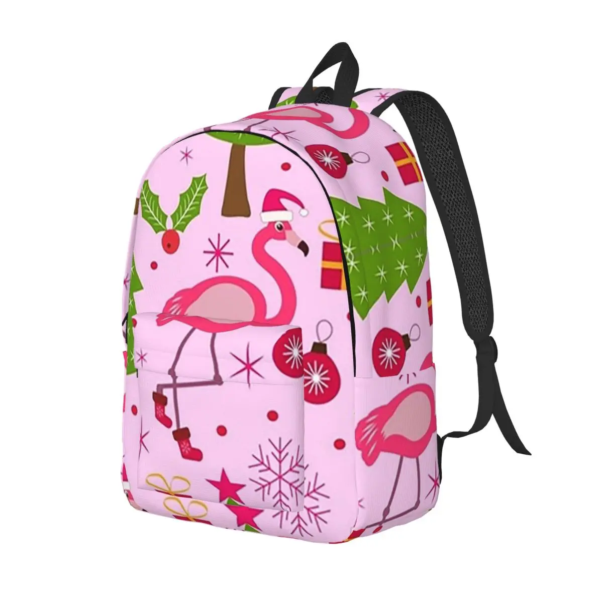 Рождественский тропический фламинго с сосной на розовом рюкзаке, рюкзак большой вместимости для мальчиков и девочек, сумка для книг, школьная сумка, сумки на плечо
Рождественский тропический фламинго с сосной на розовом рюкзаке, рюкзак большой вместимости для мальчиков и девочек, сумка для книг, школьная сумка, сумки на плечо