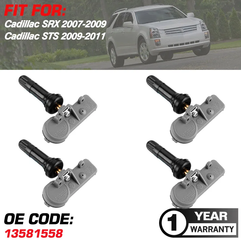 315 МГц Автомобильный для Cadillac SRX 2007-2009 Cadillac STS 2009-2011 аксессуары Автомобильный датчик контроля давления в шинах 13581558 13586335
315 МГц Автомобильный для Cadillac SRX 2007-2009 Cadillac STS 2009-2011 аксессуары Автомобильный датчик контроля давления в шинах 13581558 13586335