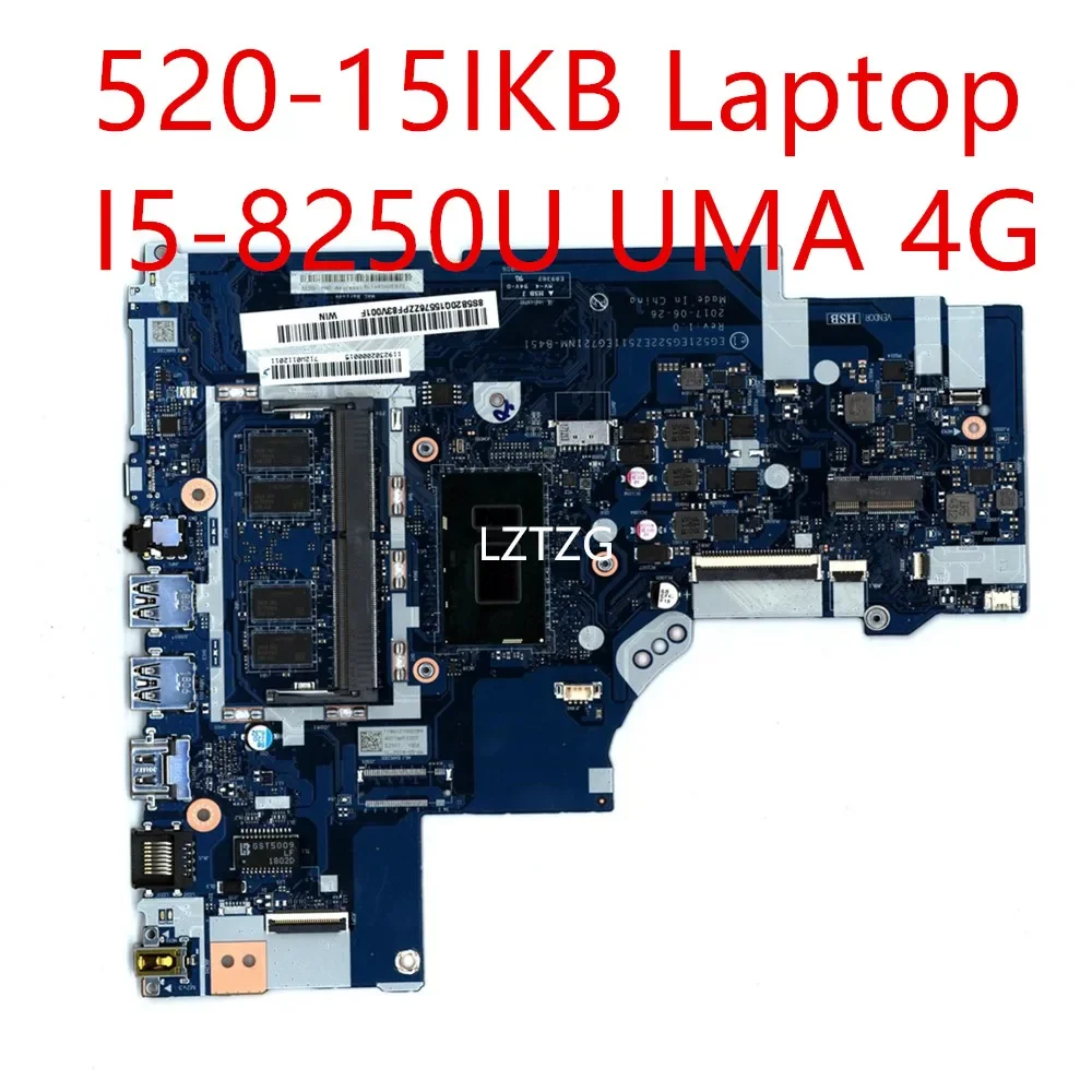 Материнская плата для ноутбука Lenovo ideapad 520-15IKB, материнская плата I5-8250U UMA 4G 5B20Q15576
Материнская плата для ноутбука Lenovo ideapad 520-15IKB, материнская плата I5-8250U UMA 4G 5B20Q15576