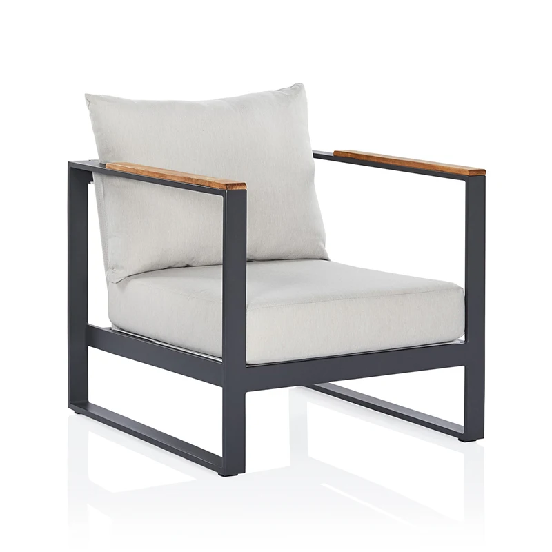 Outdoor Modern Garden Teak Sofa Seat Set Custom Waterproof Aluminum Alloy Furniture
Outdoor Modern Garden Teak Sofa Seat Set Custom Waterproof Aluminum Alloy Furniture