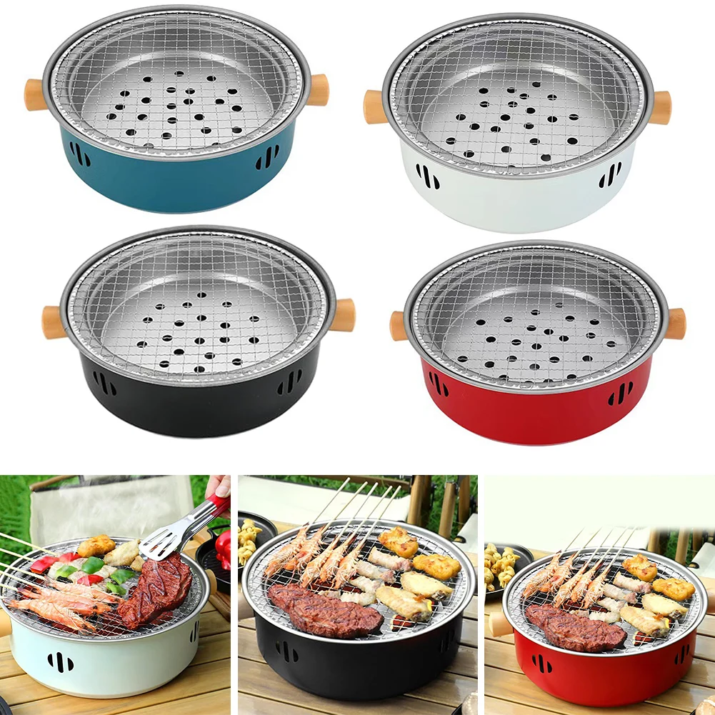 Portable Charcoal Grill Steel Barbecue Grill Charcoal Stove Split BBQ Stove Round Non-stick Barbecue Rack For Outdoor Camping
Portable Charcoal Grill Steel Barbecue Grill Charcoal Stove Split BBQ Stove Round Non-stick Barbecue Rack For Outdoor Camping