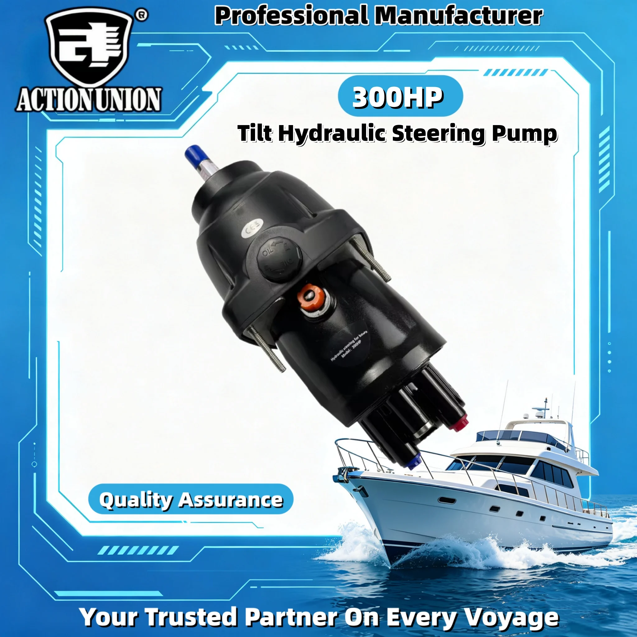 Professional Hydraulic Steering System Tilt Steering Pump HX-tilt for Speedboats Yachts Marine Use Universal Outboard Motor
Professional Hydraulic Steering System Tilt Steering Pump HX-tilt for Speedboats Yachts Marine Use Universal Outboard Motor