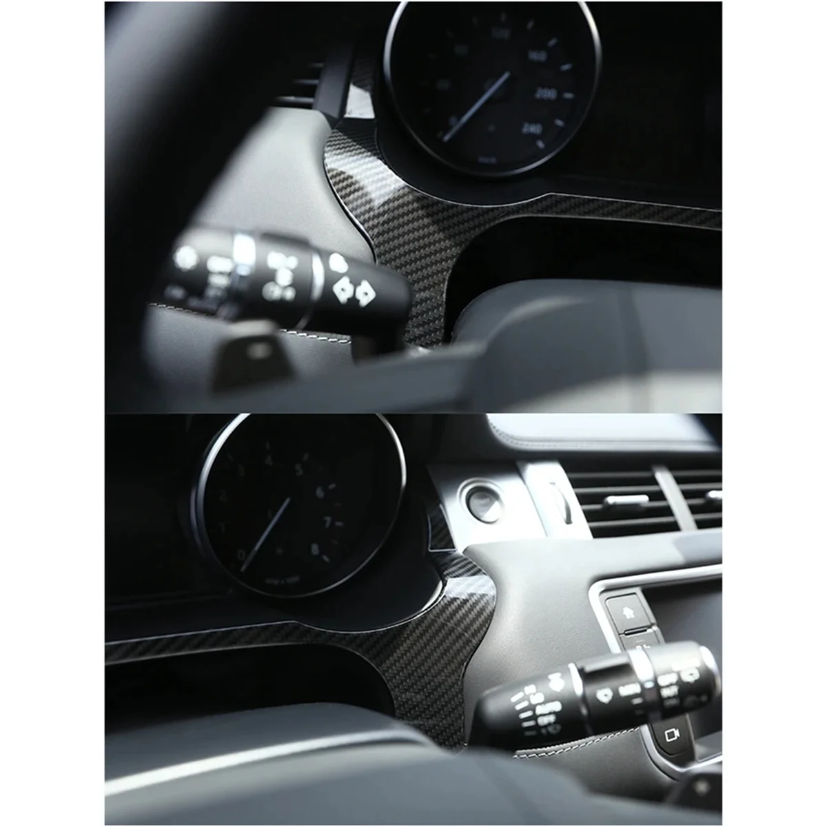 Carbon Fiber Car Interior Dashboard Decoration Panel Cover Trim Frame for Land Rover Range Rover Evoque 2012-2018
Carbon Fiber Car Interior Dashboard Decoration Panel Cover Trim Frame for Land Rover Range Rover Evoque 2012-2018