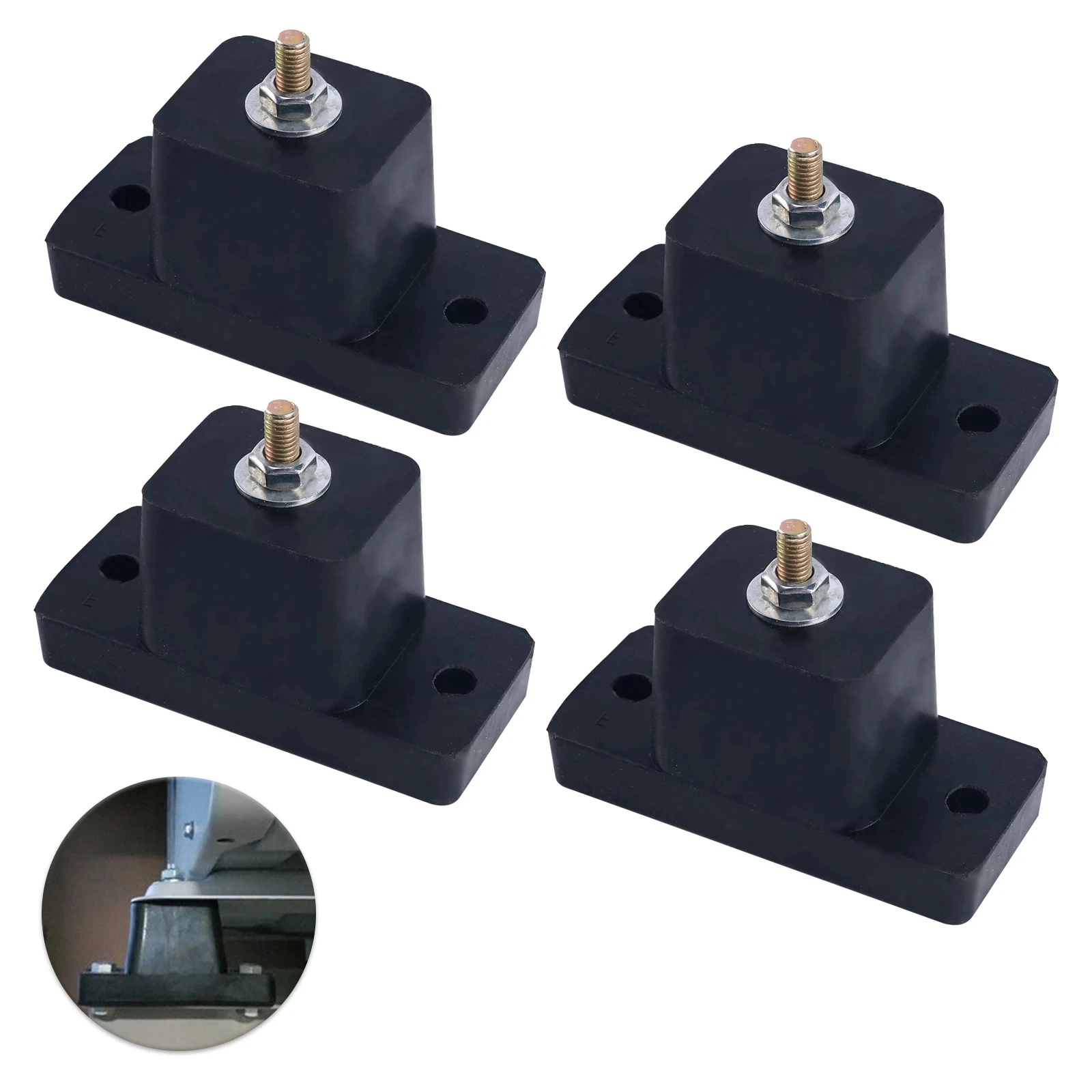 4pcs Cushion Air Conditioner Rubber Vibration Mounting Bracket Shock Absorbing Anti-Vibration Isolator Pads 4Pack Bracket
4pcs Cushion Air Conditioner Rubber Vibration Mounting Bracket Shock Absorbing Anti-Vibration Isolator Pads 4Pack Bracket