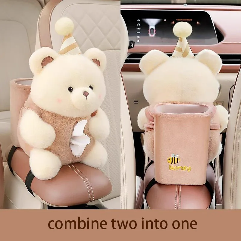 Creativity Plush Animals Car Tissue Box Cute Multifunctional Armrest Tissue Holder and Storage Organizer for Interior Decoration
Creativity Plush Animals Car Tissue Box Cute Multifunctional Armrest Tissue Holder and Storage Organizer for Interior Decoration