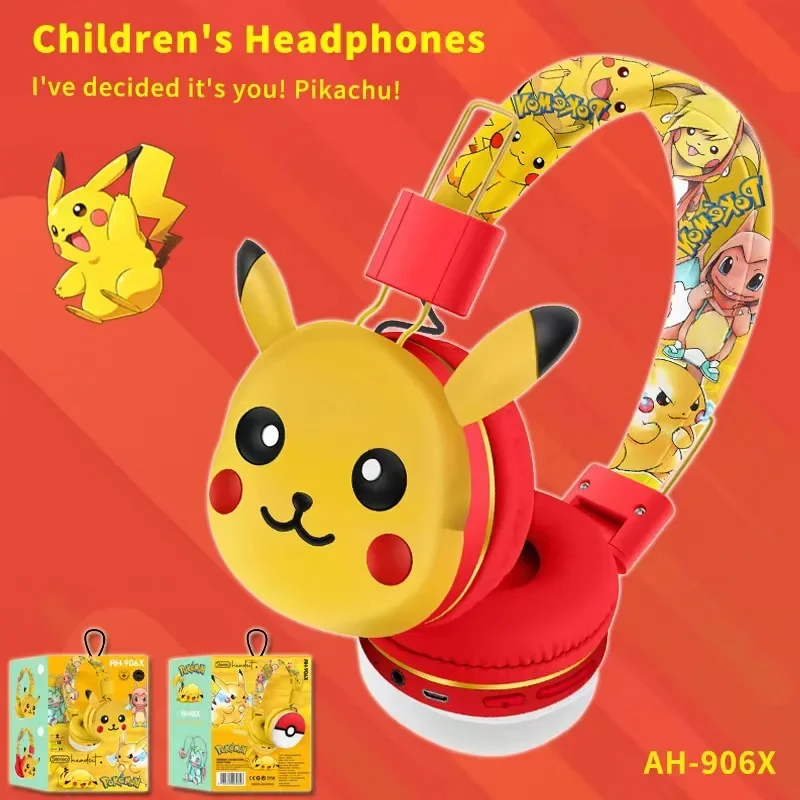 Новые наушники Pikachu, беспроводные Bluetooth-наушники 5.0, высококачественные детские складные игровые наушники с микрофонами
Новые наушники Pikachu, беспроводные Bluetooth-наушники 5.0, высококачественные детские складные игровые наушники с микрофонами