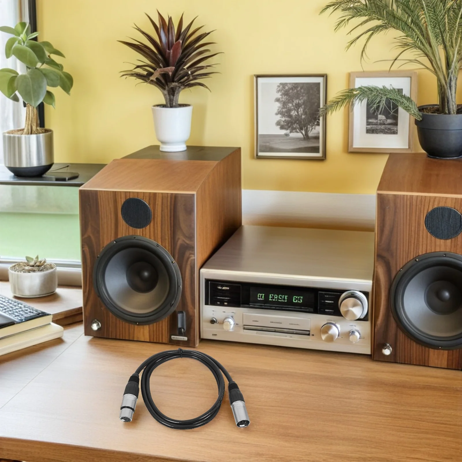 3.28ft 7-Pin Xlr Cable Male to Female Studio Mic Cable for Professional Audio Systems Live Stage Setup High-Fidelity Sound
3.28ft 7-Pin Xlr Cable Male to Female Studio Mic Cable for Professional Audio Systems Live Stage Setup High-Fidelity Sound