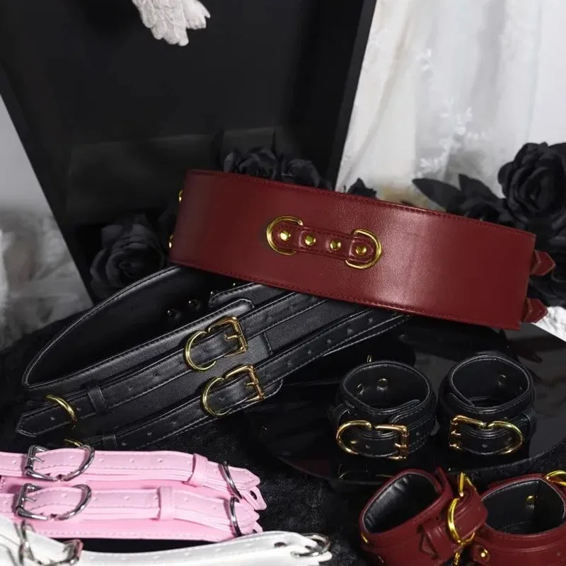 Punk Fashion PU Leather Waist Cincher Belt Personality Metal Buckle Chain Wristband Cosplay Festival Performance Accessories
Punk Fashion PU Leather Waist Cincher Belt Personality Metal Buckle Chain Wristband Cosplay Festival Performance Accessories