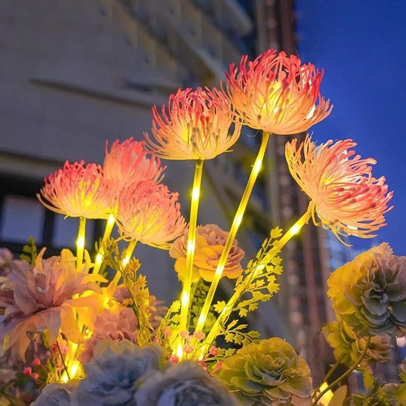 Solar Simulation Flower 3 Heads LED Lights Red Magic Lily Ground Lamps Waterproof Outdoor Garden Pathway Yard Flower Bed Decor
Solar Simulation Flower 3 Heads LED Lights Red Magic Lily Ground Lamps Waterproof Outdoor Garden Pathway Yard Flower Bed Decor