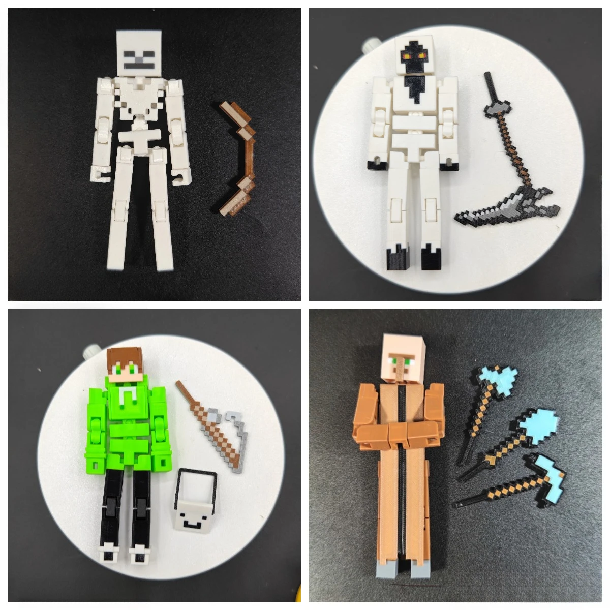 3D Printed MC Fully Articulated Action Figure Toy
3D Printed MC Fully Articulated Action Figure Toy