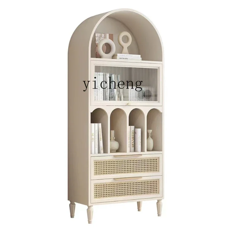 Yy Living Room Display Simple Solid Wood Dining Side Bookcase Rattan Storage Cabinet Storage Cabinet
Yy Living Room Display Simple Solid Wood Dining Side Bookcase Rattan Storage Cabinet Storage Cabinet