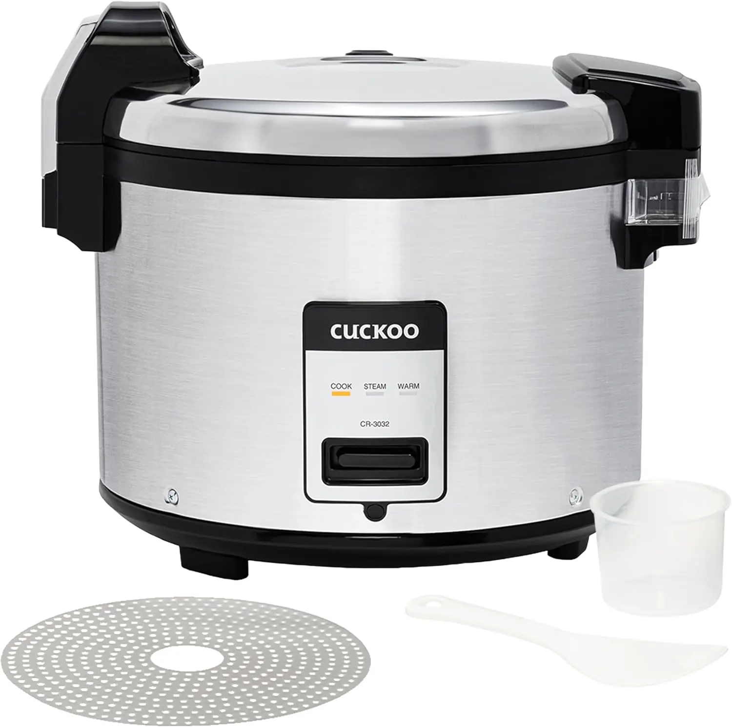 Commercial Rice Cooker & Warmer, Extra Large Rice Cooker 30-Cup Uncooked / 60-Cup Cooked, Professional Industrial Grain Cooker
Commercial Rice Cooker & Warmer, Extra Large Rice Cooker 30-Cup Uncooked / 60-Cup Cooked, Professional Industrial Grain Cooker