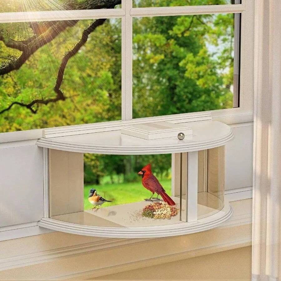 【New Arrival】Window Bird Feeder with 180° Clear View, Acrylic Suction Cup Mount Feeder for Wild Birds
【New Arrival】Window Bird Feeder with 180° Clear View, Acrylic Suction Cup Mount Feeder for Wild Birds