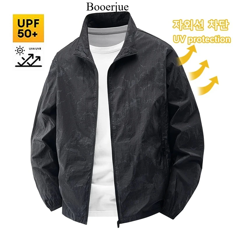 UPF50+ Men's Sun Protection UV Jackets Summer Breathable Lightweight Ice Silk Skin Jacket Outdoor Fishing Sun-Protection Coats
UPF50+ Men's Sun Protection UV Jackets Summer Breathable Lightweight Ice Silk Skin Jacket Outdoor Fishing Sun-Protection Coats