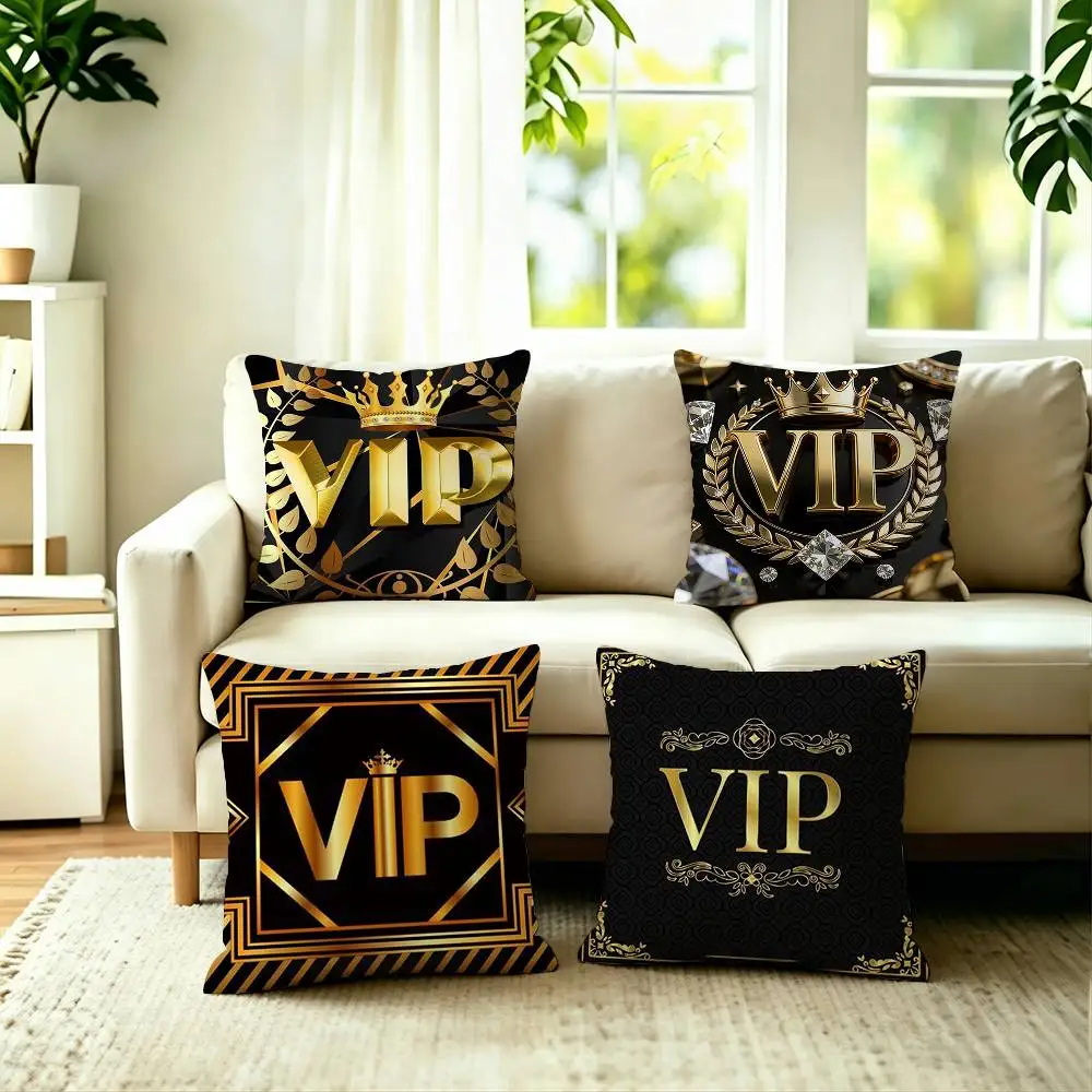 Pop Golden VIP Pillow Case Square Double-Sided Sofa Cushion Cover Bedroom Bedside Pillow
Pop Golden VIP Pillow Case Square Double-Sided Sofa Cushion Cover Bedroom Bedside Pillow