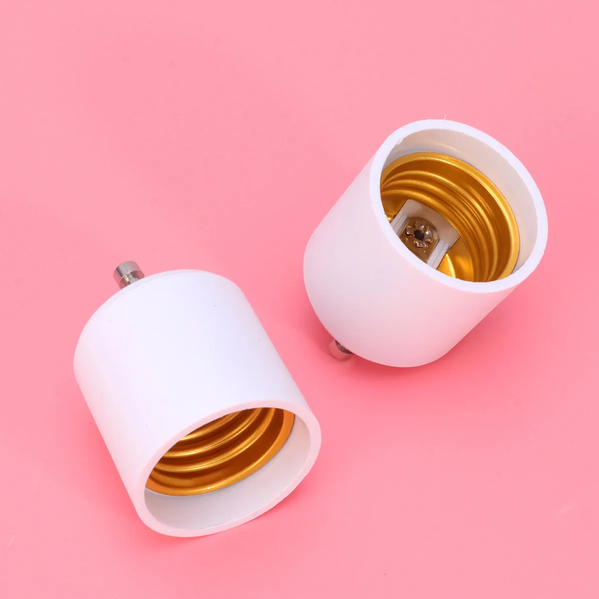 6Pcs Gu24 to E26 E27 Light Bulb Converter Adapter Socket LED Halogen Filament Lamp Holder Compatible for Home School Restaurant
6Pcs Gu24 to E26 E27 Light Bulb Converter Adapter Socket LED Halogen Filament Lamp Holder Compatible for Home School Restaurant