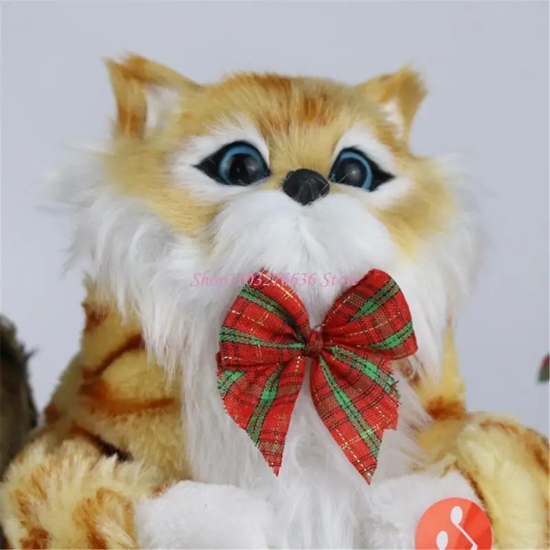 R6FD Поющий котенок Мягкая плюшевая игрушка с праздничными мелодиями Праздничная мягкая игрушка для детей Праздничные песни
R6FD Поющий котенок Мягкая плюшевая игрушка с праздничными мелодиями Праздничная мягкая игрушка для детей Праздничные песни