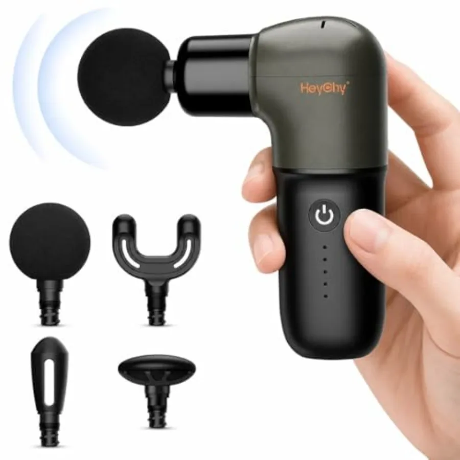 Super Mini Massage Gun, Deep Tissues Percussion Muscle Massager, Compact Sports Travel Massage Gun, Portable Massager Gun for h
Super Mini Massage Gun, Deep Tissues Percussion Muscle Massager, Compact Sports Travel Massage Gun, Portable Massager Gun for h