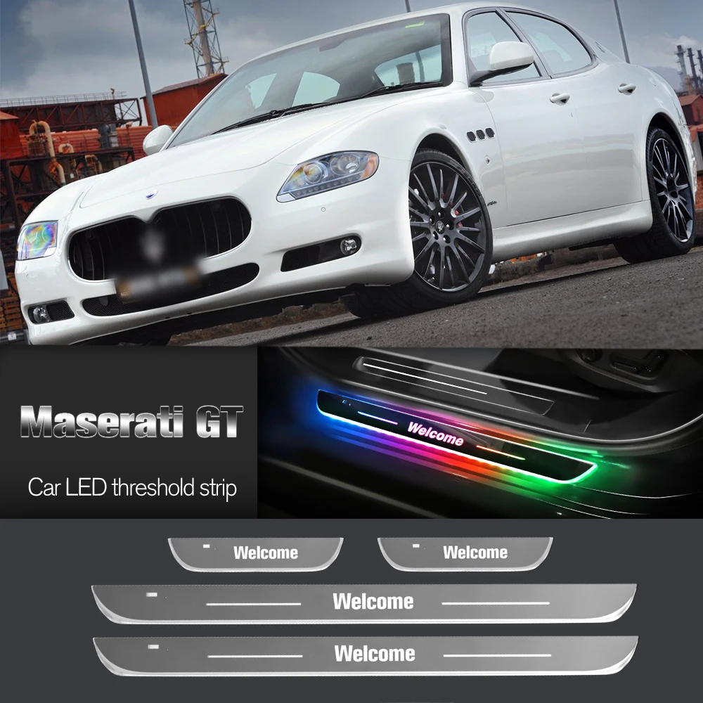 Car Door Sill Light For Maserati Maserati GT 2009-2016 2010 2012 Customized Logo LED Welcome Threshold Pedal Lamp Accessories
Car Door Sill Light For Maserati Maserati GT 2009-2016 2010 2012 Customized Logo LED Welcome Threshold Pedal Lamp Accessories