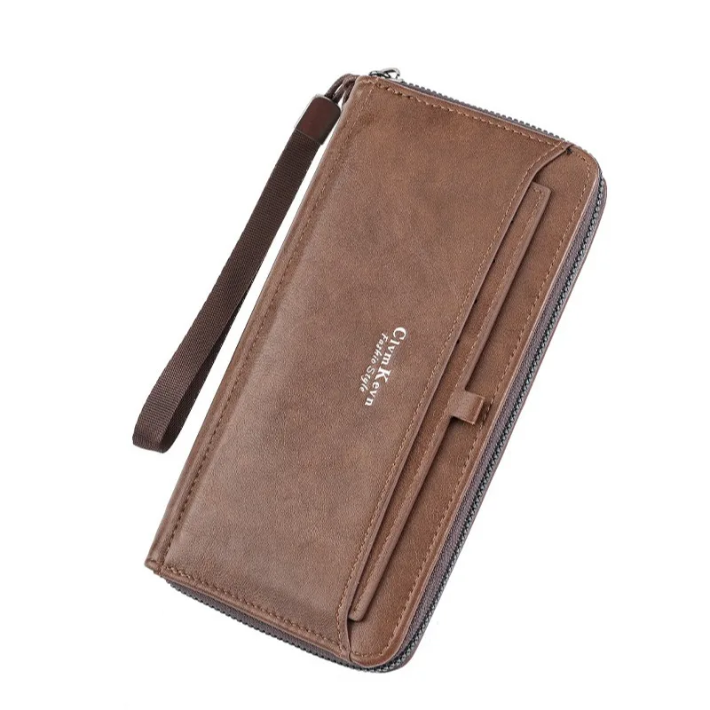 Men's PU Zipper Handbag Large Capacity Long Wallet Clutch Bag Phone Bag Multi Card Card Holder Coin Purse Wallet
Men's PU Zipper Handbag Large Capacity Long Wallet Clutch Bag Phone Bag Multi Card Card Holder Coin Purse Wallet