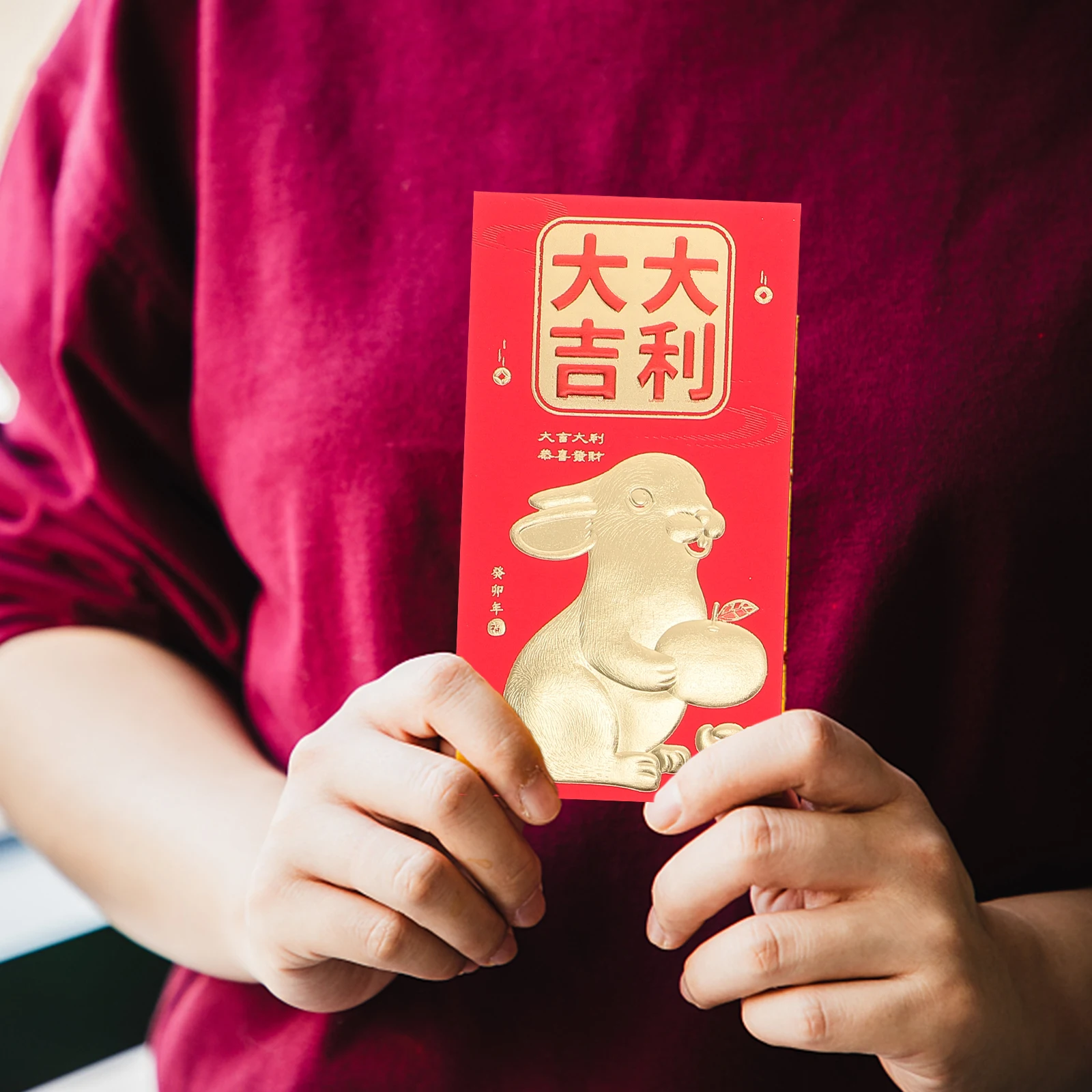 30pcs Rabbit Red Envelope Lunar New Year Envelopes Cartoon Packets Chinese Lucky Child Festival Gift Bunny Pattern Envelope
30pcs Rabbit Red Envelope Lunar New Year Envelopes Cartoon Packets Chinese Lucky Child Festival Gift Bunny Pattern Envelope