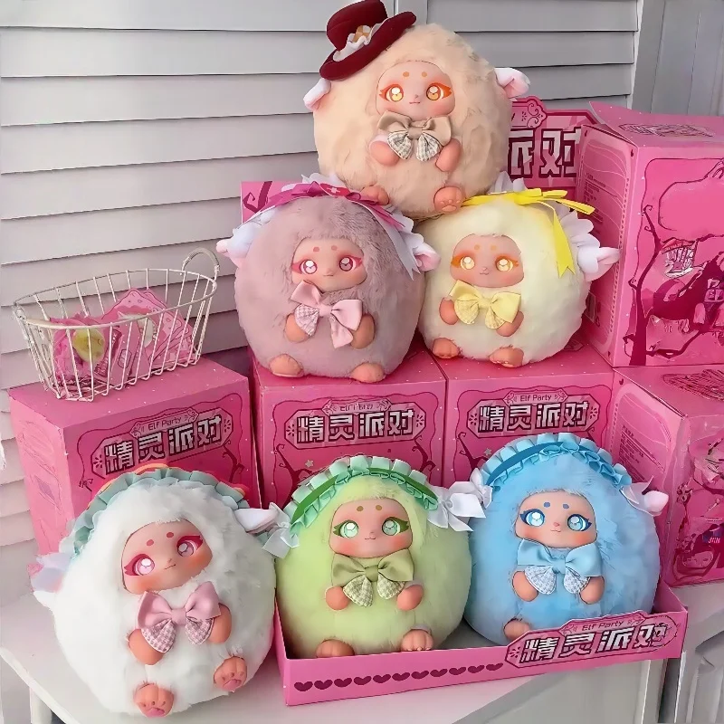 Подлинная вечеринка серии Elves, слепая коробка, милое модное украшение ручной работы для рабочего стола, загадочные подарки на день рождения, кукла, плюшевые детские игрушки Joy 
Подлинная вечеринка серии Elves, слепая коробка, милое модное украшение ручной работы для рабочего стола, загадочные подарки на день рождения, кукла, плюшевые детские игрушки Joy