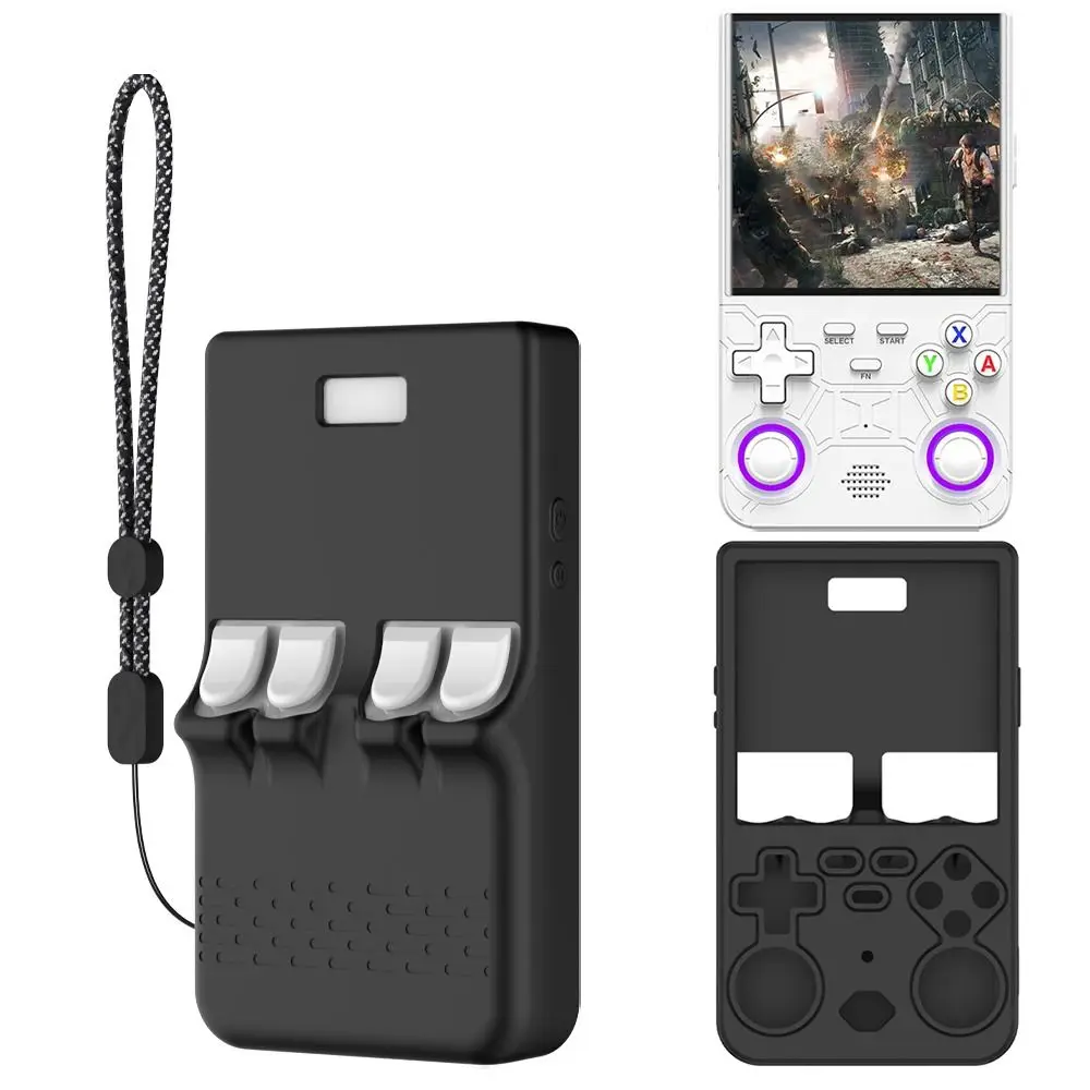 Silicone Protective Case Anti-Scratch Shockproof Game Console Cover with Lanyard Sleeve Shell for R36 Ultra
Silicone Protective Case Anti-Scratch Shockproof Game Console Cover with Lanyard Sleeve Shell for R36 Ultra