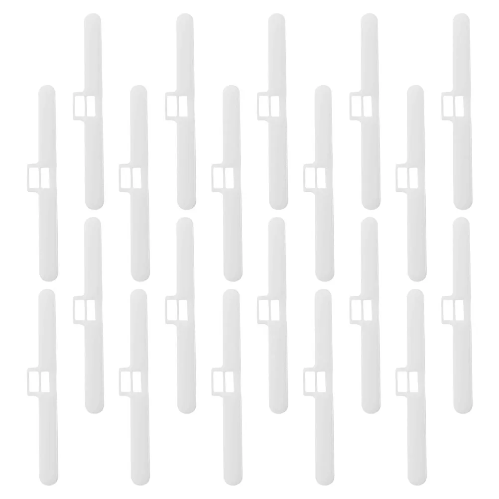 20pcs Curtain Accessories 89mm Double Hole Hanging Pieces for Vertical Blinds Slats Hangers Durable Plastic Home Office Kitchen
20pcs Curtain Accessories 89mm Double Hole Hanging Pieces for Vertical Blinds Slats Hangers Durable Plastic Home Office Kitchen