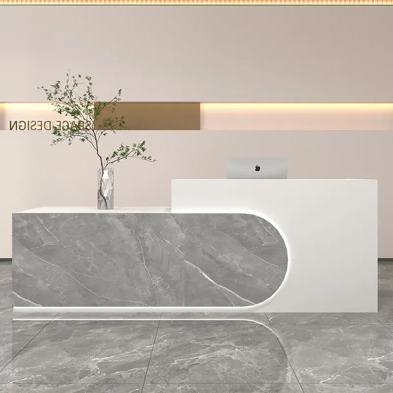 Display Salon Reception Desk Beauty Modern Front Stand Reception Desk Checkout Counter Comptoir Magasin Commercial Furniture
Display Salon Reception Desk Beauty Modern Front Stand Reception Desk Checkout Counter Comptoir Magasin Commercial Furniture