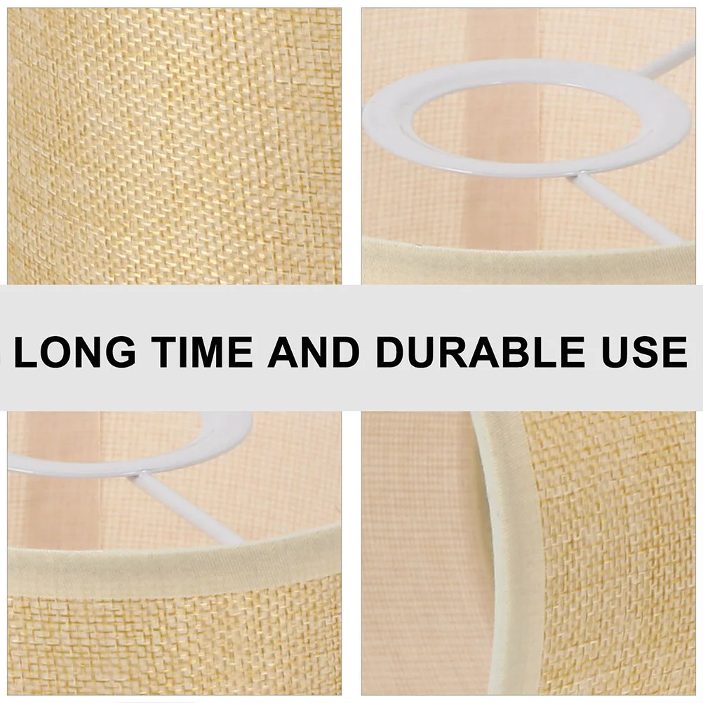 Sturdy Linen Fabric Lampshade Simple Multipurpose Light Cover For Home Hotel Bedroom Study Durable Bracket Easy Install Gift
Sturdy Linen Fabric Lampshade Simple Multipurpose Light Cover For Home Hotel Bedroom Study Durable Bracket Easy Install Gift