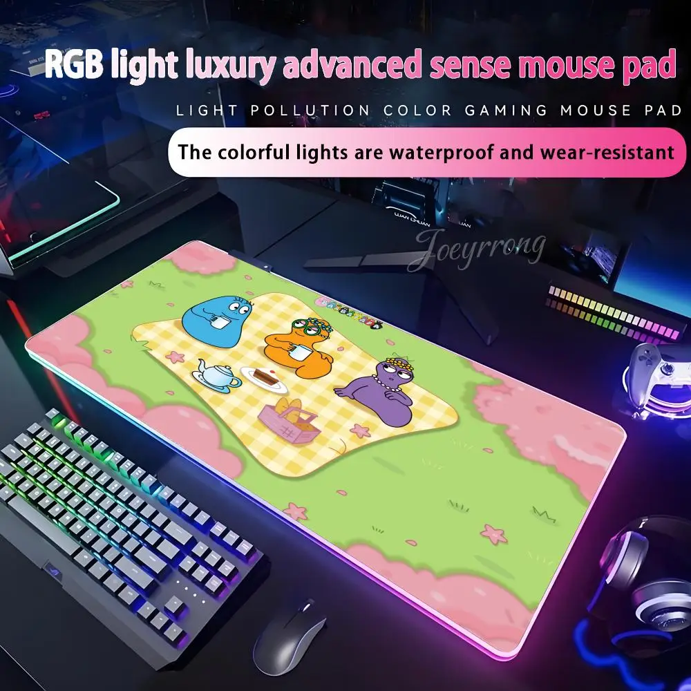 Коврик для мыши Barbapapa для FPS ESports RGB, расширенная игровая клавиатура, светодиодные коврики, большие 1000x500 мм XXL Gamer
Коврик для мыши Barbapapa для FPS ESports RGB, расширенная игровая клавиатура, светодиодные коврики, большие 1000x500 мм XXL Gamer