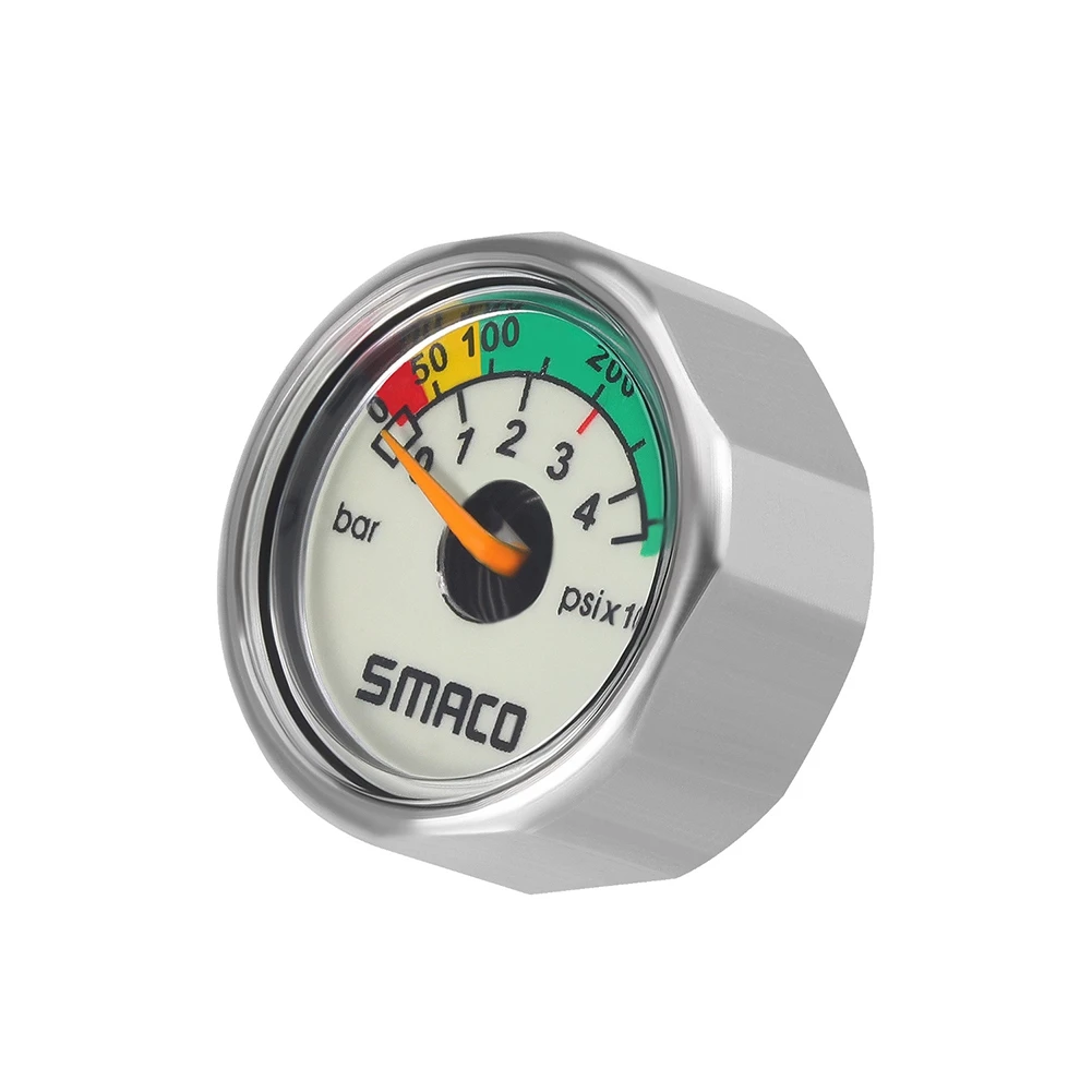 SMACO M10 Diving Equipment Scuba Diving Pony Bottle Mini Oxygen Cylinder Diving Equipment Pressure Gauge
SMACO M10 Diving Equipment Scuba Diving Pony Bottle Mini Oxygen Cylinder Diving Equipment Pressure Gauge