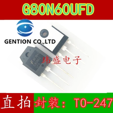 10PCS SGH80N60UFD G80N60 TO-3P 80A/600V IGBT tubes in stock 100% new and original
10PCS SGH80N60UFD G80N60 TO-3P 80A/600V IGBT tubes in stock 100% new and original