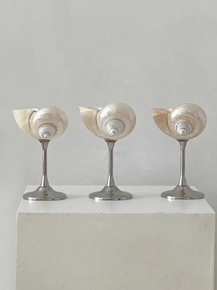AhunderJiaz-Vintage Champagne Glasses, Creative Natural Shell Goblet, Metal Vintage Wine Glasses, Party Cocktail Drinkware Set
AhunderJiaz-Vintage Champagne Glasses, Creative Natural Shell Goblet, Metal Vintage Wine Glasses, Party Cocktail Drinkware Set