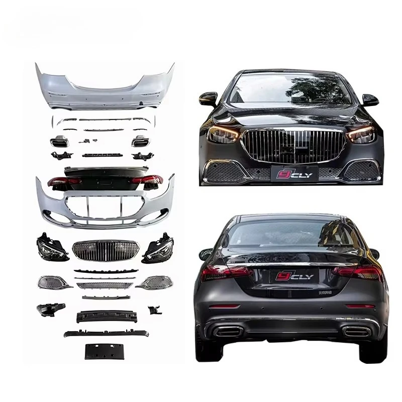 Car Bumper for 2016-2020 E-class W213 Old Upgrade New 2021-2023 Body Kits Headlight Taillight Front Bumper
Car Bumper for 2016-2020 E-class W213 Old Upgrade New 2021-2023 Body Kits Headlight Taillight Front Bumper