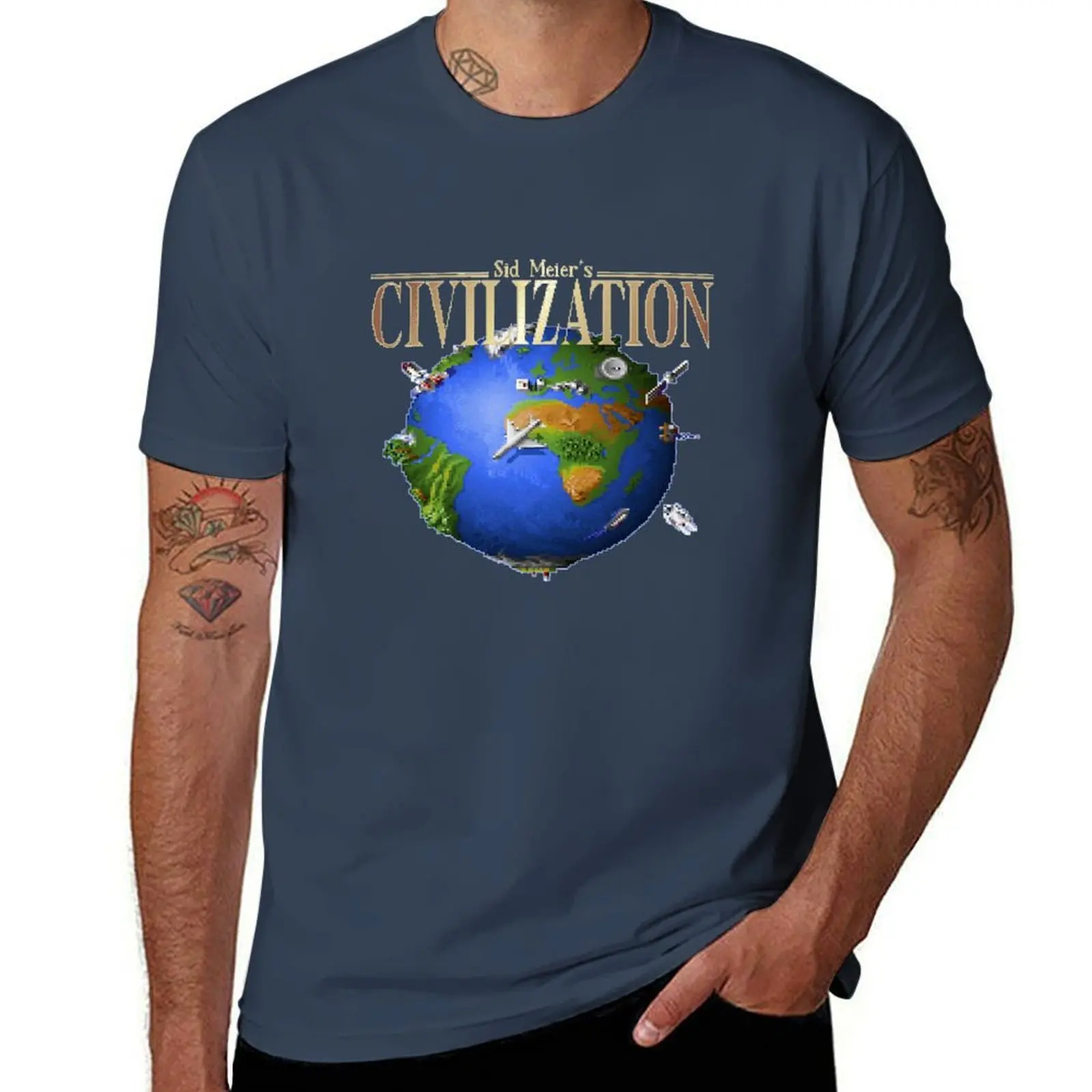 Civilization I Sid Meier T-Shirt t shirts with prints t shirts for man graphic tees T-Shirt
Civilization I Sid Meier T-Shirt t shirts with prints t shirts for man graphic tees T-Shirt