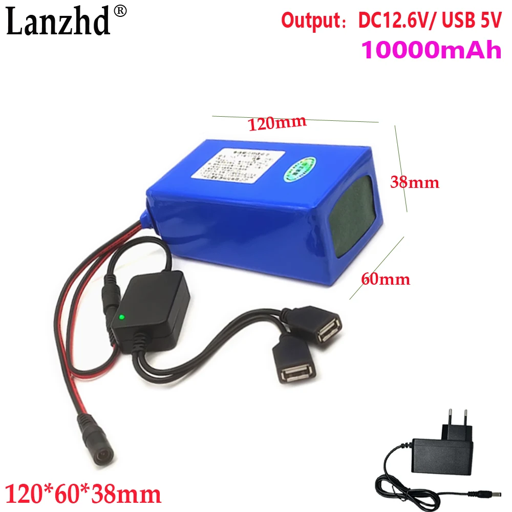 1-10pcs 12V 10Ah Li battery pack For Outdoor camera external compatible with Two USB 5V parking monitoring external batteries
1-10pcs 12V 10Ah Li battery pack For Outdoor camera external compatible with Two USB 5V parking monitoring external batteries