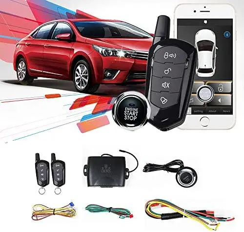 Universal Car Remote Start Keyless Entry Lock/Unlock Trunk Release – Engine Start via Key or Phone – Gift for Men
Universal Car Remote Start Keyless Entry Lock/Unlock Trunk Release – Engine Start via Key or Phone – Gift for Men