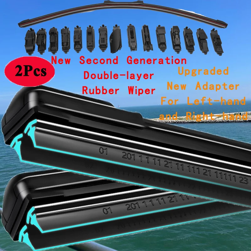 For Dodge Intrepid Journey 1997 2000 2002 2004 2008 2010 2015 2016 2018 2019 2020 2022 Double Rubber Car Windshield Wiper Blades
For Dodge Intrepid Journey 1997 2000 2002 2004 2008 2010 2015 2016 2018 2019 2020 2022 Double Rubber Car Windshield Wiper Blades
