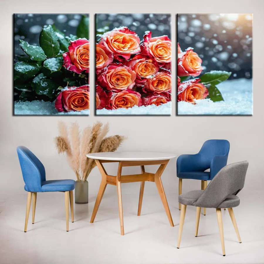 Fullcang Snow Roses Diy Diamond Art For Adults Painting Kits Triptych Colorful Flowers Full Mosaic Embroidery Picture 3Pcs/set
Fullcang Snow Roses Diy Diamond Art For Adults Painting Kits Triptych Colorful Flowers Full Mosaic Embroidery Picture 3Pcs/set