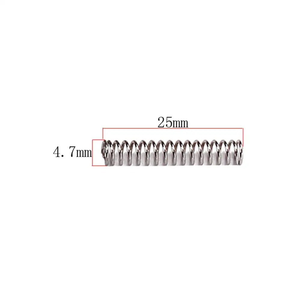 45 pcs Spring Kit for Electric Guitar Pickup Adjust Height Screw Replacement Humbucker Mounting DIY Parts Metal Durable
45 pcs Spring Kit for Electric Guitar Pickup Adjust Height Screw Replacement Humbucker Mounting DIY Parts Metal Durable