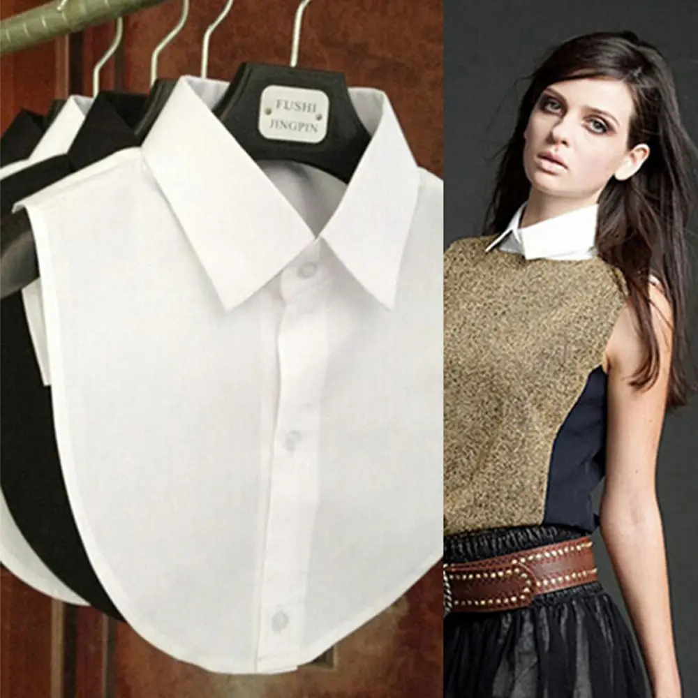 Fashion Solid Shirt Blouse Lace Clothes Accessories Detachable False Collar
Fashion Solid Shirt Blouse Lace Clothes Accessories Detachable False Collar